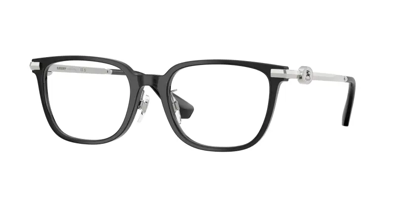 Donna Burberry BE2459D 4112 Montature da vista Acetato Grigio Trasparente Squadrata Normale