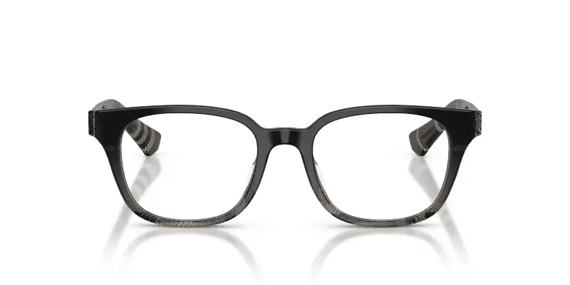 Donna Burberry BE2462D 4200 Montature da vista Acetato Grigio Trasparente Squadrata Normale miniatura 3