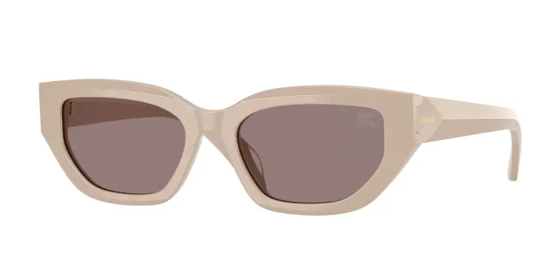 Donna Burberry BE4463D 42447N Occhiali da sole Acetato Beige Viola Cat Eye Normale