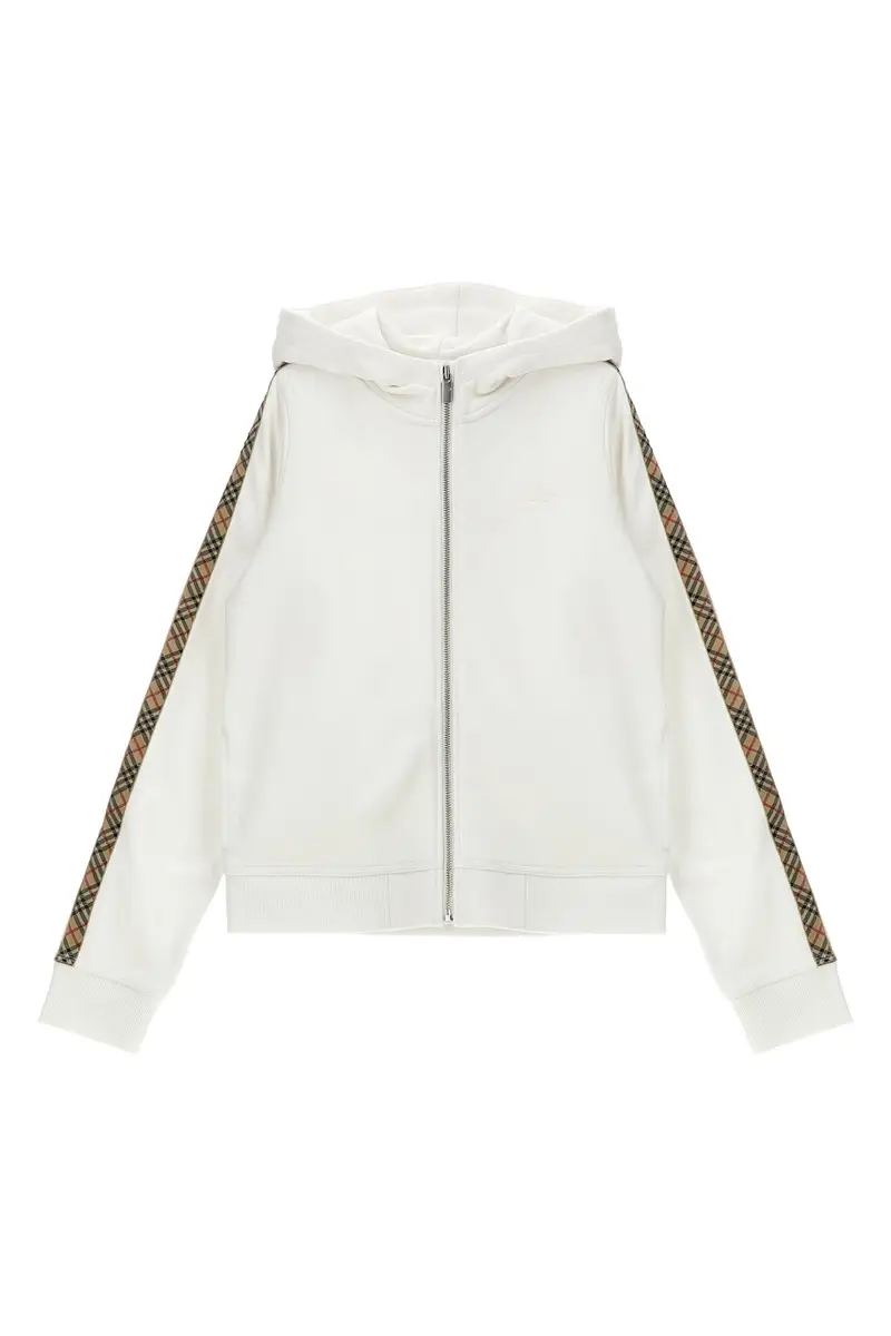 Felpa Con Cappuccio 'Elin' Bianco