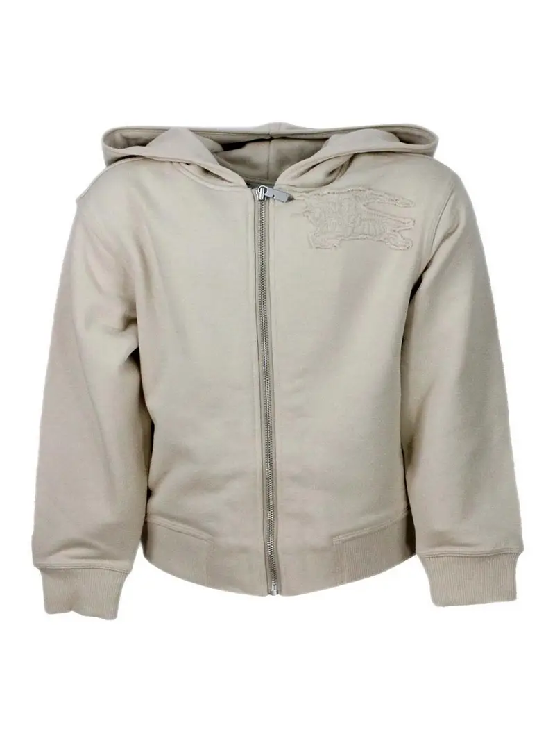 Felpa in cotone Beige