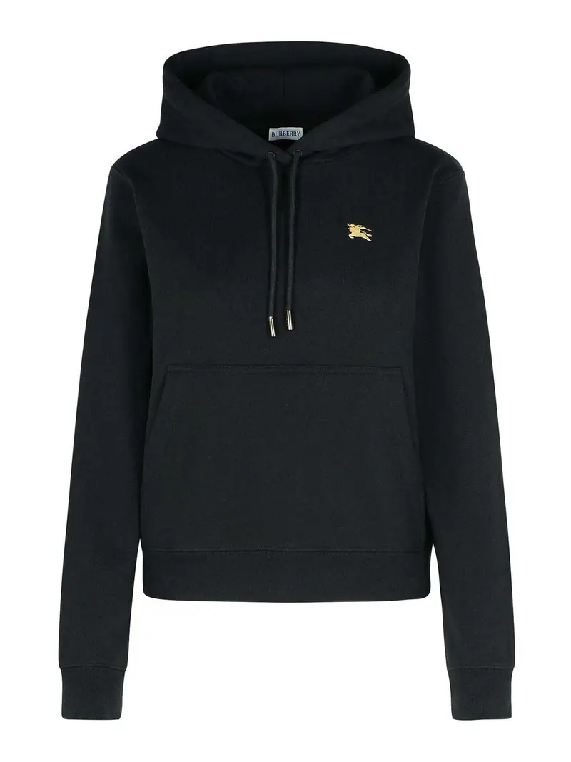 Felpa in cotone nera Harriet Nero