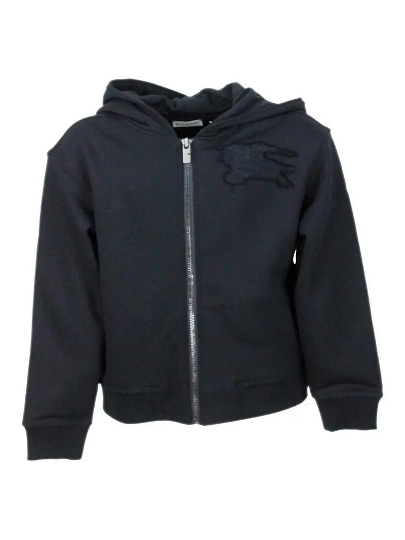 Felpa in tessuto tecnico Nero