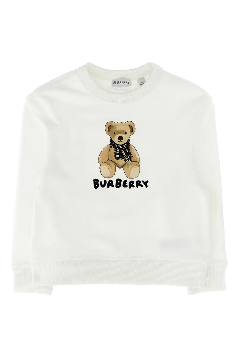 Felpa 'Orsetto Thomas' Bianco