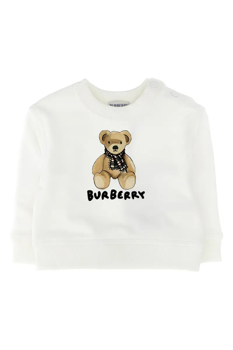 Felpa 'Orsetto Thomas' Bianco