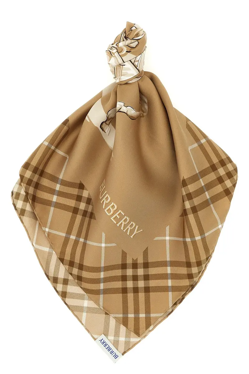 Foulard Horseman Beige