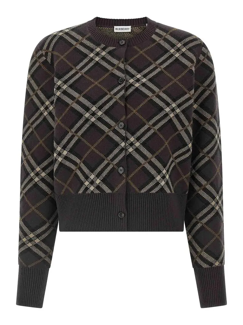 Burberry Cardigan Marrone 4126994