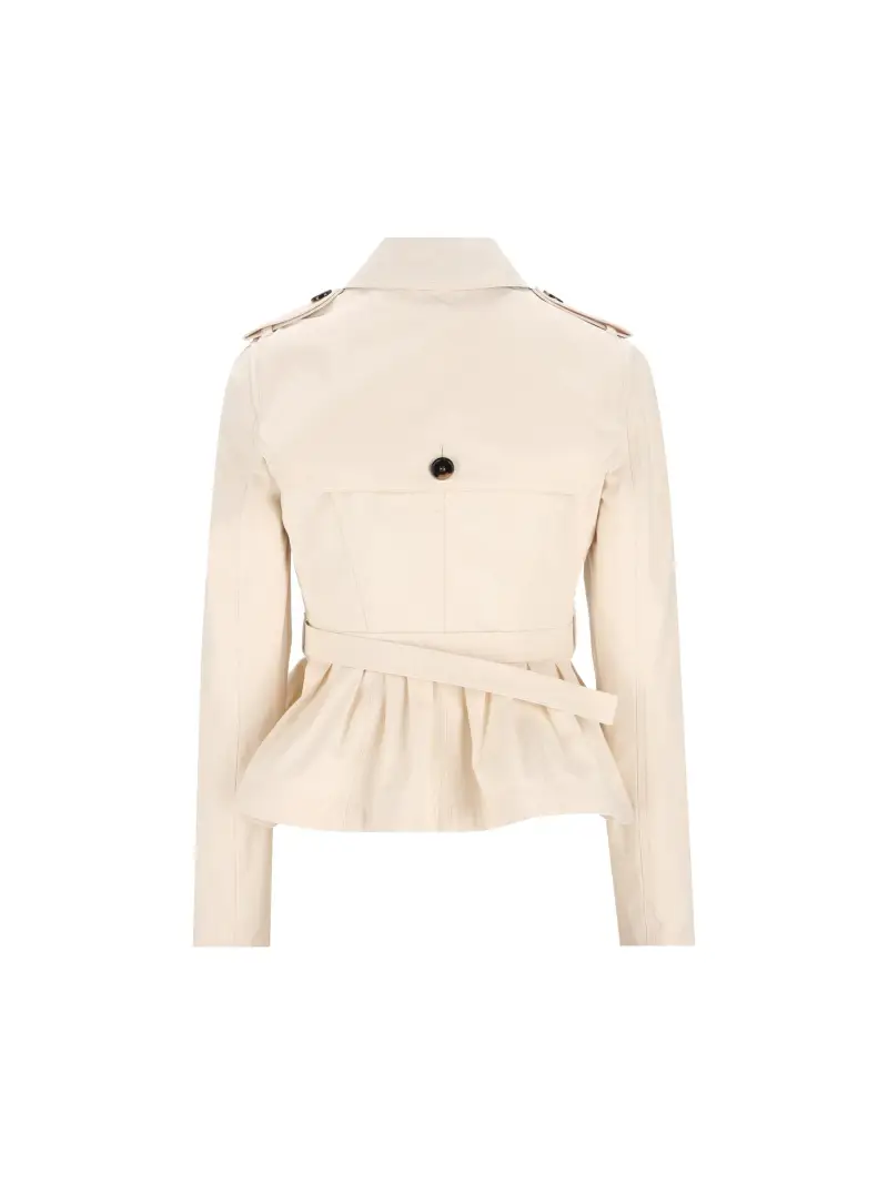 Giacca Trench Isabella In Cotone BEIGE miniatura 2