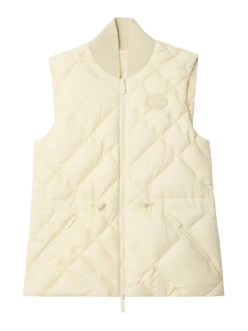 Gilet in piumino Bianco