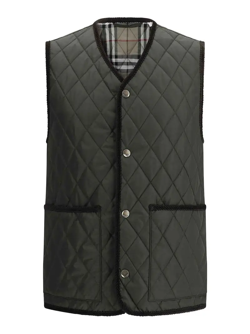 Burberry Gilet Nero 4186030