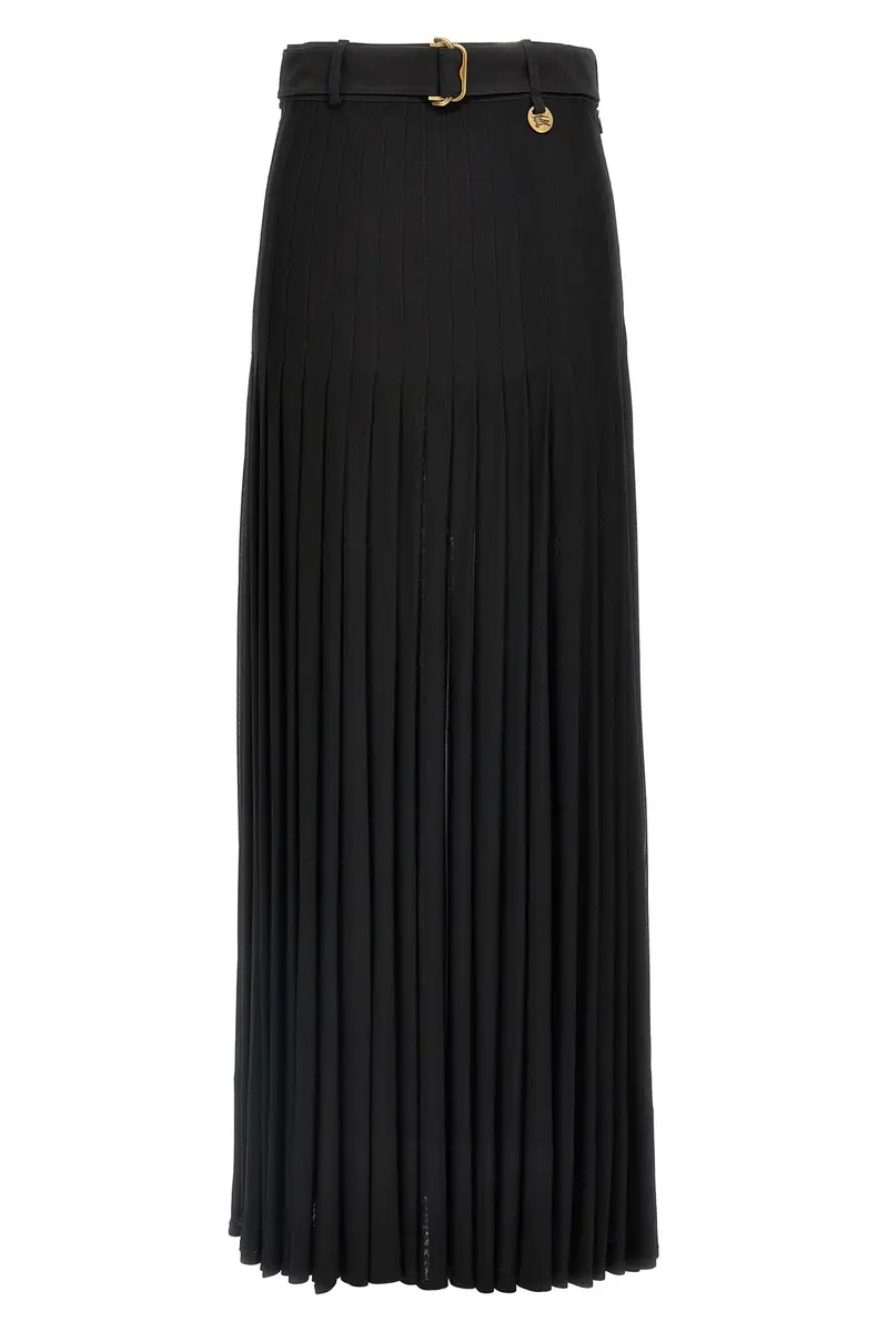 Gonna Plissée Nero