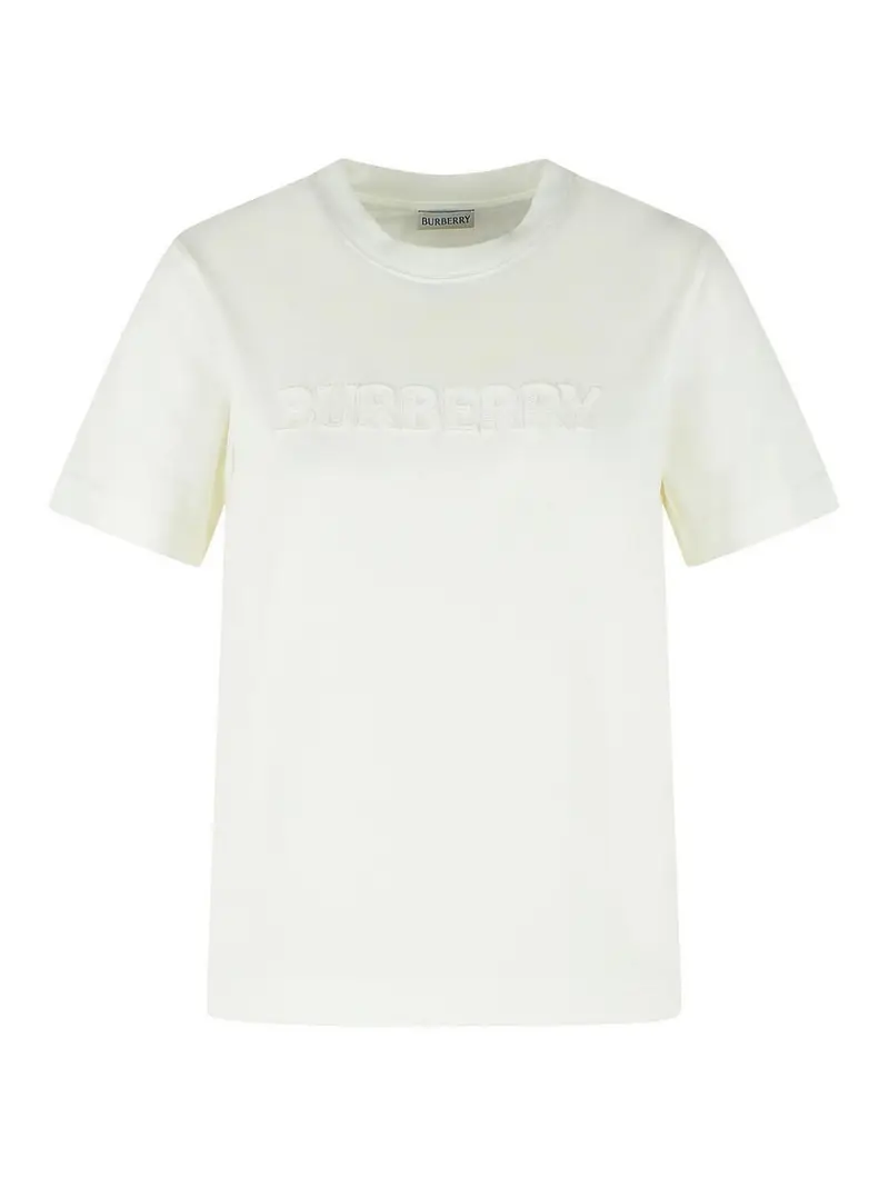 Maglietta in cotone bianco