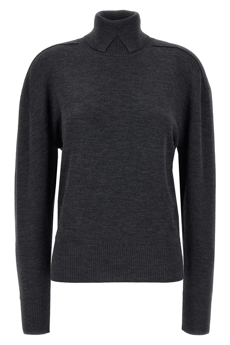 Maglioncino Collo Alto Grigio