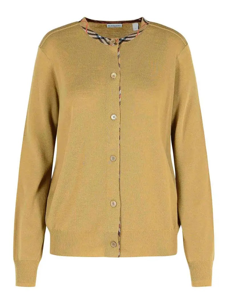 Maglione di lana beige