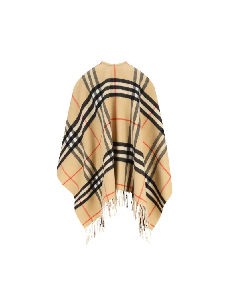 Mantella In Lana E Cashmere BEIGE miniatura 2