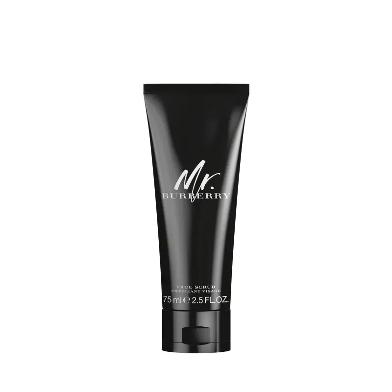 Mr. Burberry, scrub esfoliante e detergente, per il viso, 75 ml