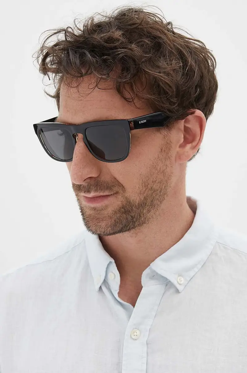 Burberry Occhiali da sole Uomo Nero 3625253