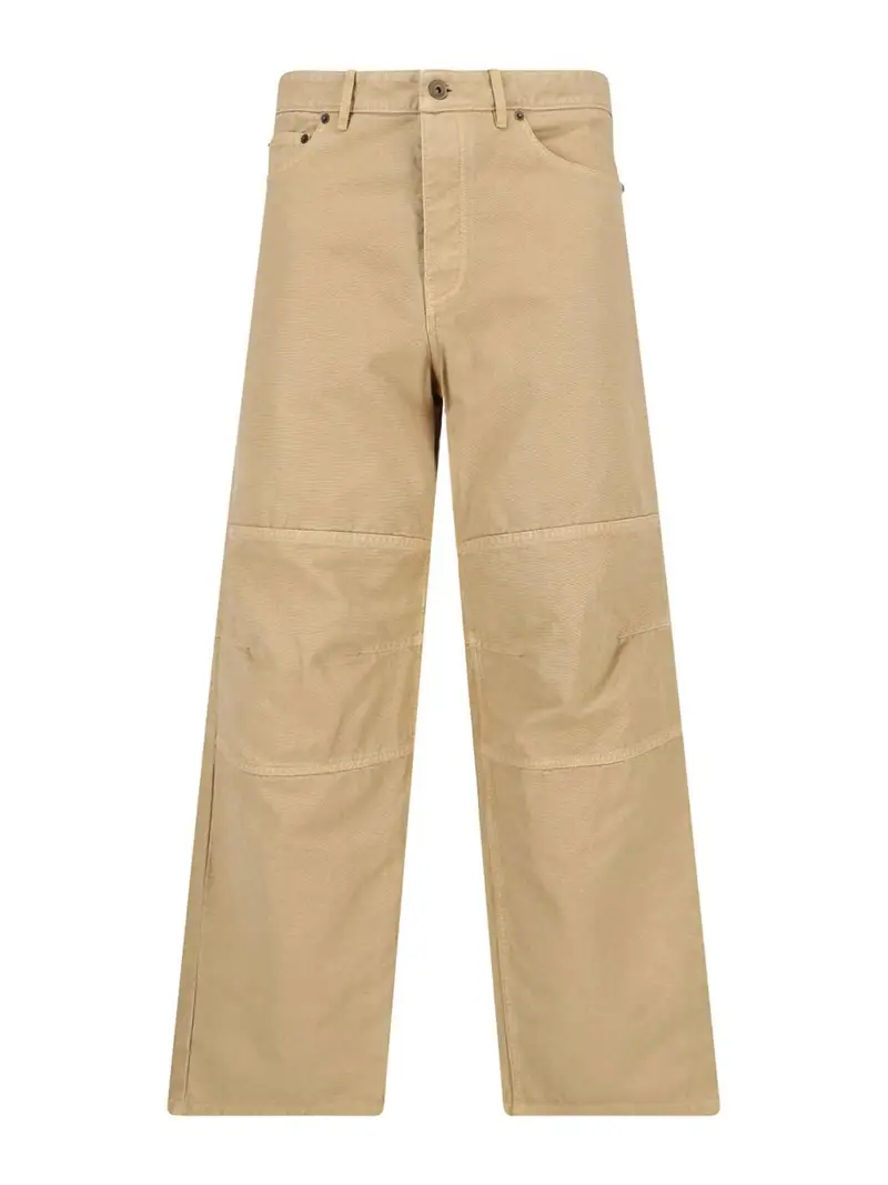 Pantaloni Da Lavoro Beige