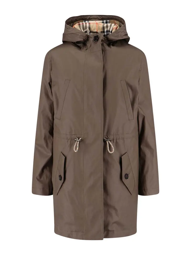 Burberry Parka Verde 3358802