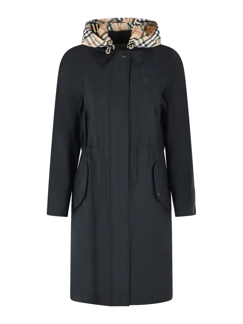 Parka Newbury in misto poliammide nero