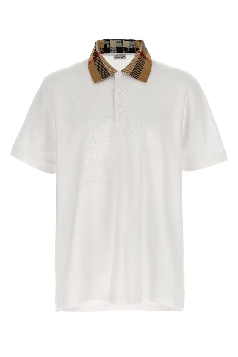 Burberry Polo Bianco 2543470