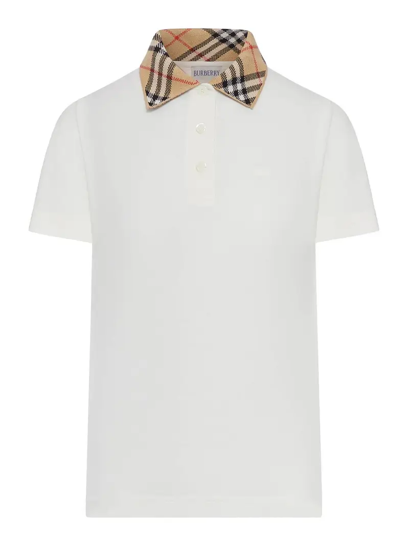 Burberry Polo Bianco 4228610