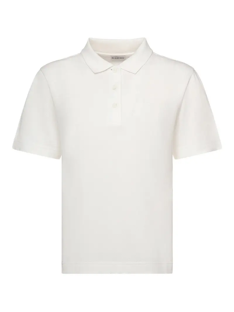 Burberry Polo Bianco 4272309