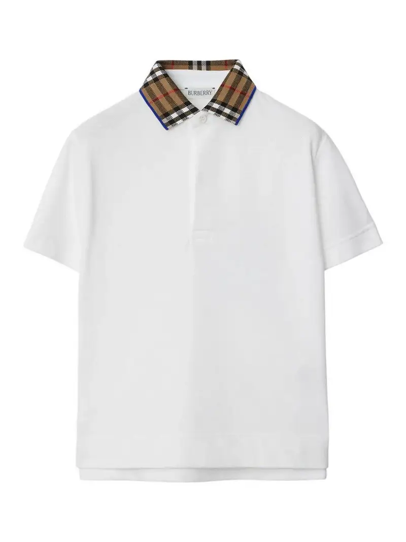 Burberry Polo Bianco 3260356