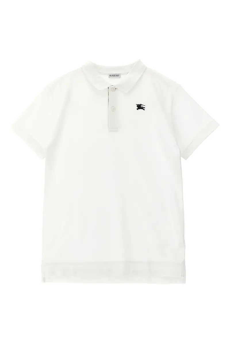 Burberry Polo Bambino Bianco 3984861