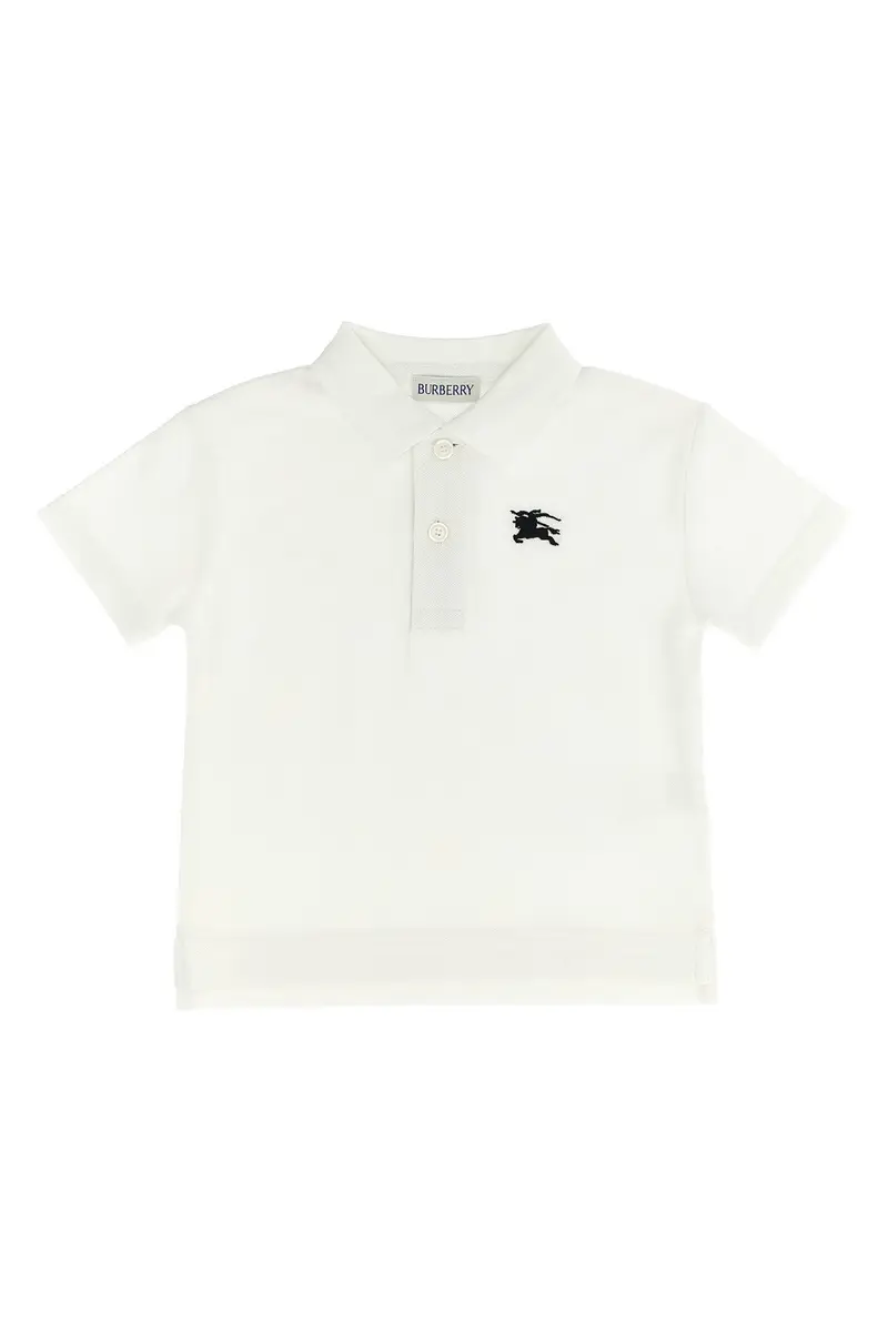 Burberry Polo Bambino Bianco 3984862
