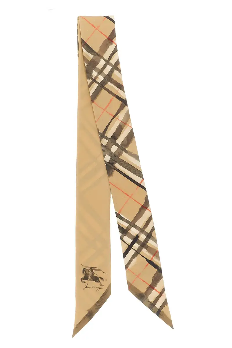 Sciarpa 'Wter Col' Double Face Beige