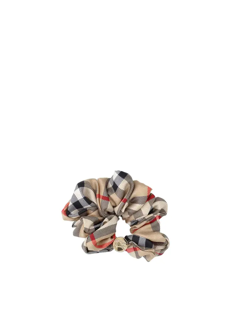Scrunchie In Seta Beige