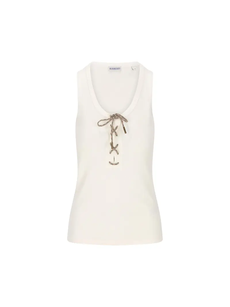 Top In Cotone BIANCO