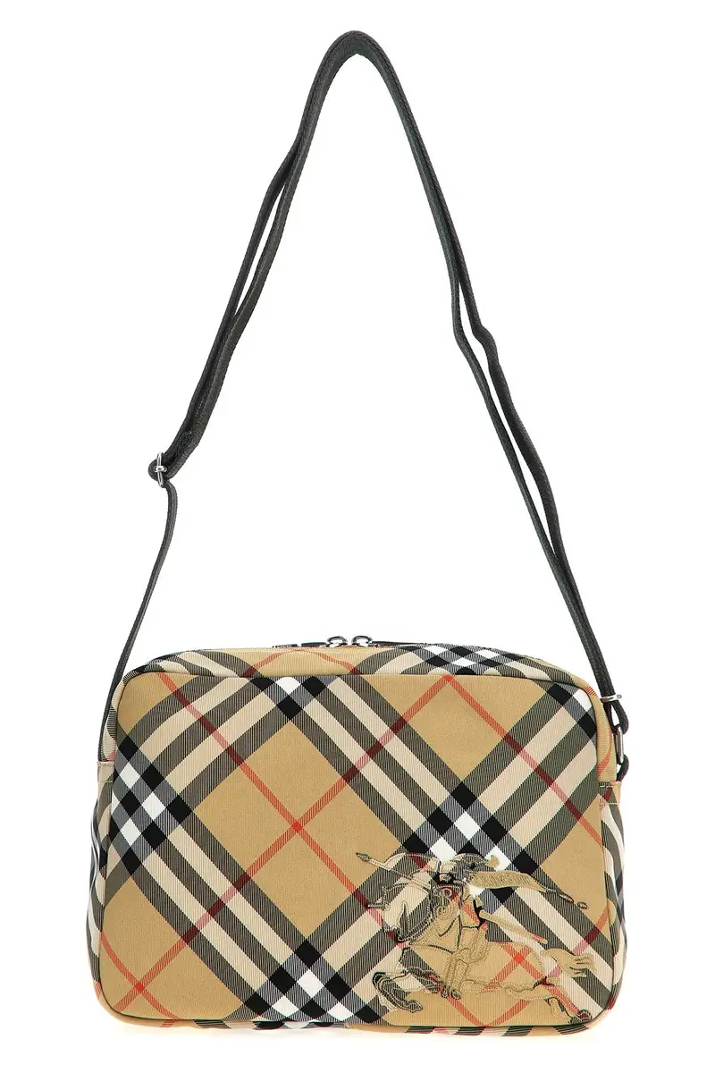 Burberry Borsa Tracolla Check beige