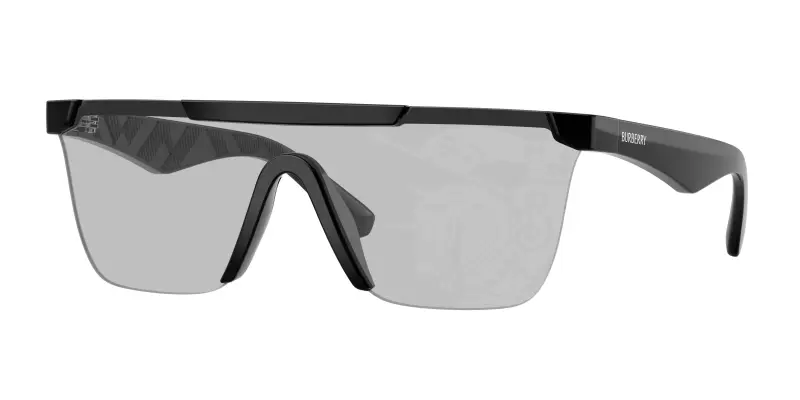 Unisex BE4480D 300169 Occhiali da sole Iniettato Nero Grigio Squadrata Normale