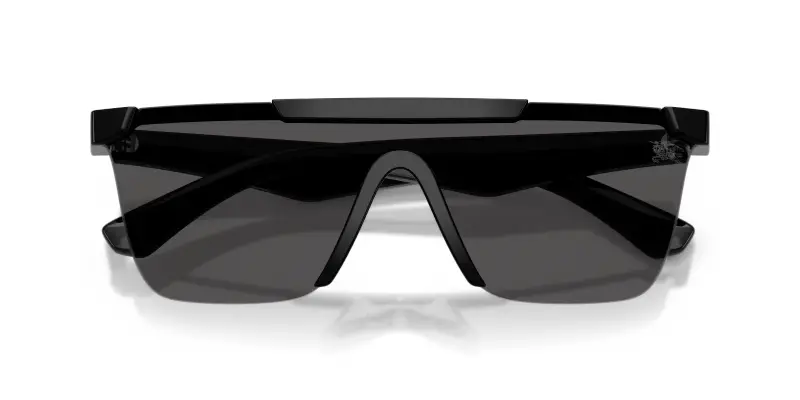 Unisex BE4480D 300187 Occhiali da sole Iniettato Nero Grigio Squadrata Normale miniatura 2