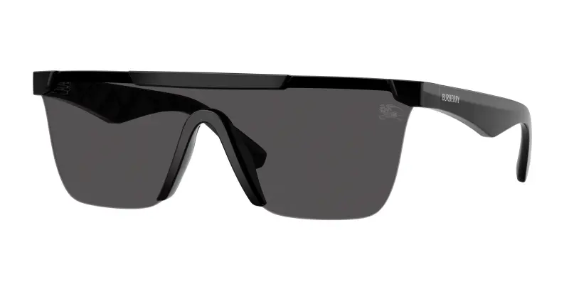 Unisex BE4480D 300187 Occhiali da sole Iniettato Nero Grigio Squadrata Normale