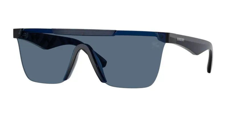 Unisex BE4480D 411080 Occhiali da sole Iniettato Blu Blu Squadrata Normale