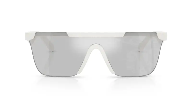 Unisex BE4480D 417269 Occhiali da sole Iniettato Bianco Argento Squadrata Normale miniatura 3