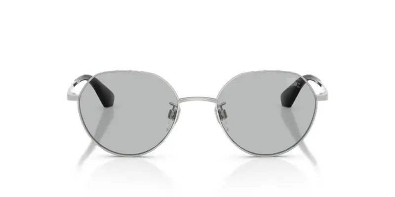 Unisex Burberry BE3173D 100587 Occhiali da sole Metallo Argento Grigio Rotonda Normale miniatura 3