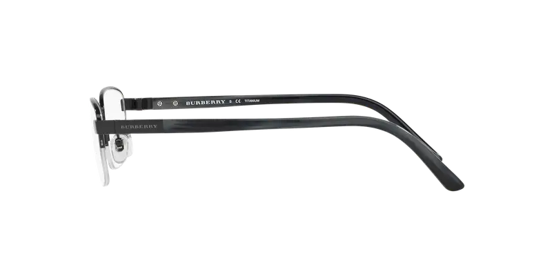 Burberry Uomo BE1288TD 1091 Montature da vista Titanio Grigio Trasparente Squadrata Normale miniatura 2