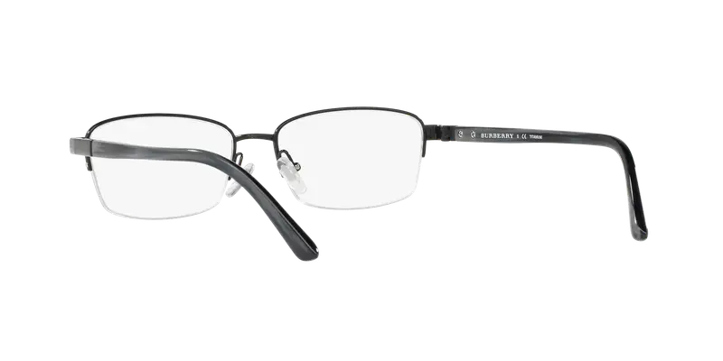 Burberry Uomo BE1288TD 1091 Montature da vista Titanio Grigio Trasparente Squadrata Normale miniatura 3