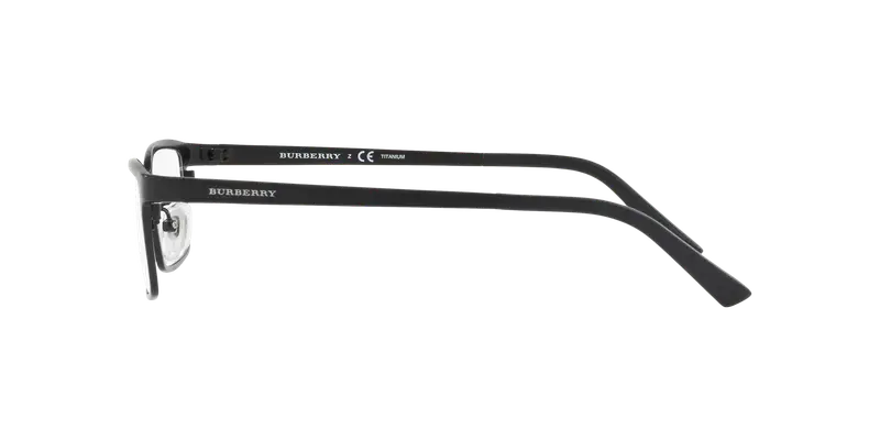 Burberry Uomo BE1292TD 1007 Montature da vista Titanio Nero Trasparente Squadrata Normale miniatura 2