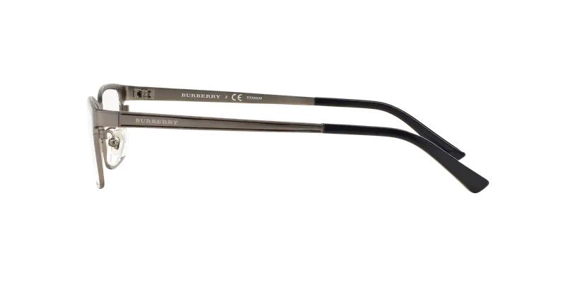 Burberry Uomo BE1292TD 1008 Montature da vista Titanio Grigio Trasparente Squadrata Normale miniatura 2
