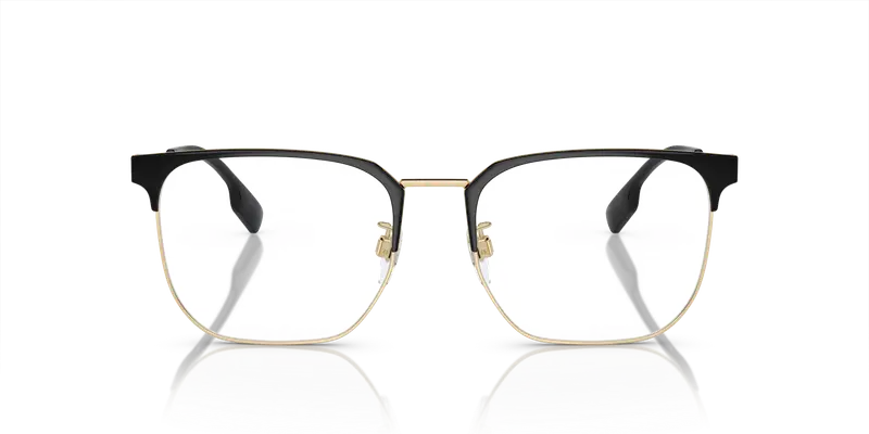 Burberry Uomo BE1383D 1109 Montature da vista Metallo Oro Trasparente Squadrata Normale miniatura 2