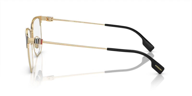 Burberry Uomo BE1383D 1109 Montature da vista Metallo Oro Trasparente Squadrata Normale miniatura 3