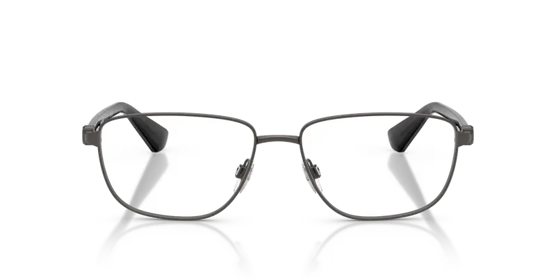 Burberry Uomo BE1393 1316 Montature da vista Metallo Grigio Trasparente Squadrata Normale miniatura 2