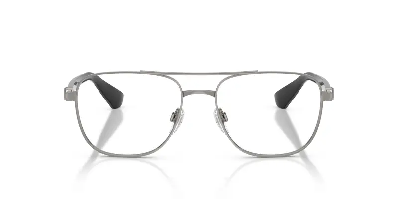 Uomo BE1396 1003 Montature da vista Metallo Grigio Trasparente Pilot Normale miniatura 3