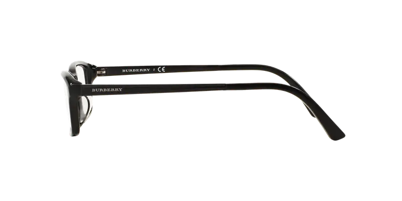 Burberry Uomo BE2217D 3001 Montature da vista Acetato Nero Trasparente Squadrata Normale miniatura 2