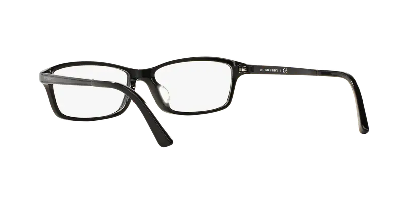 Burberry Uomo BE2217D 3001 Montature da vista Acetato Nero Trasparente Squadrata Normale miniatura 3